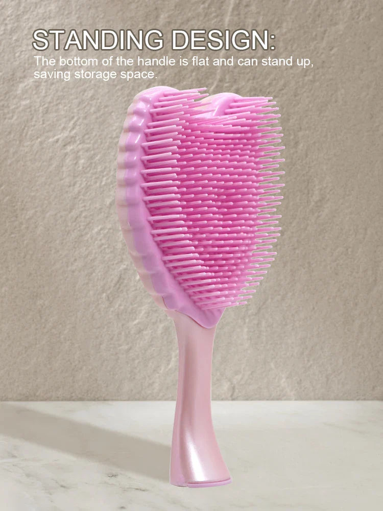 Mini Angel Detangling Hair Brush – Anti-Static Comb
