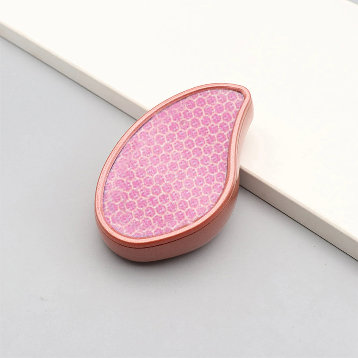 Nano glass foot grinder to remove dead skin calluses foot plate file to heel scraping sole skin pedicure grinding stone Peaceful Pleasures Health and Wellness Gold