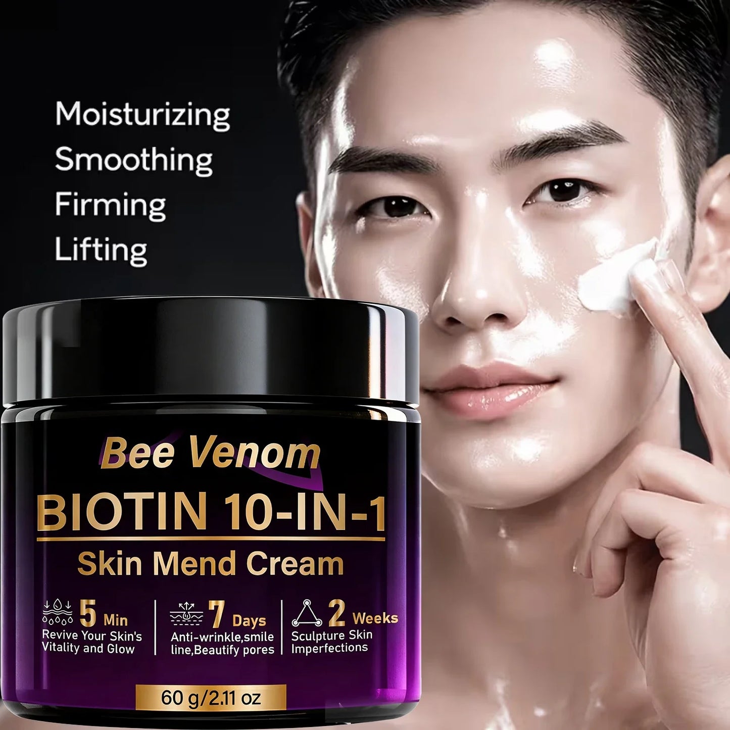 Bee Venom Biotin 10-in-1 Anti-Wrinkle Firming Face Cream