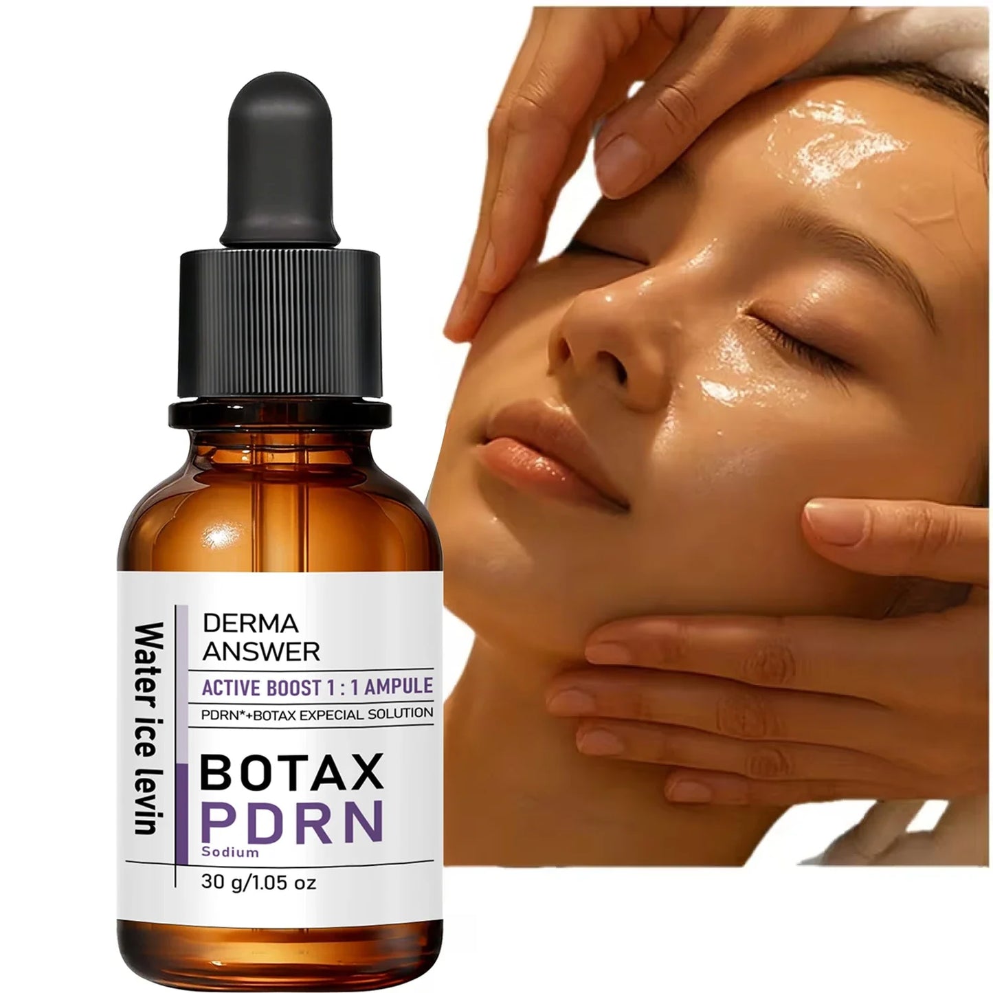 DERMA ANSWER Active Boost Ampoule | PDRN, HA & Niacinamide