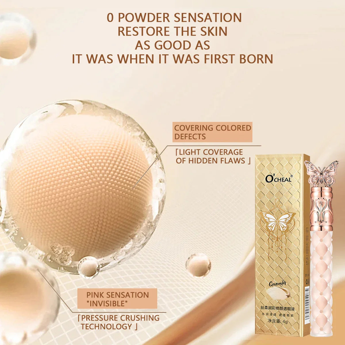 O'Cheal Foundation Cream – Concealer, Contour & Bronze