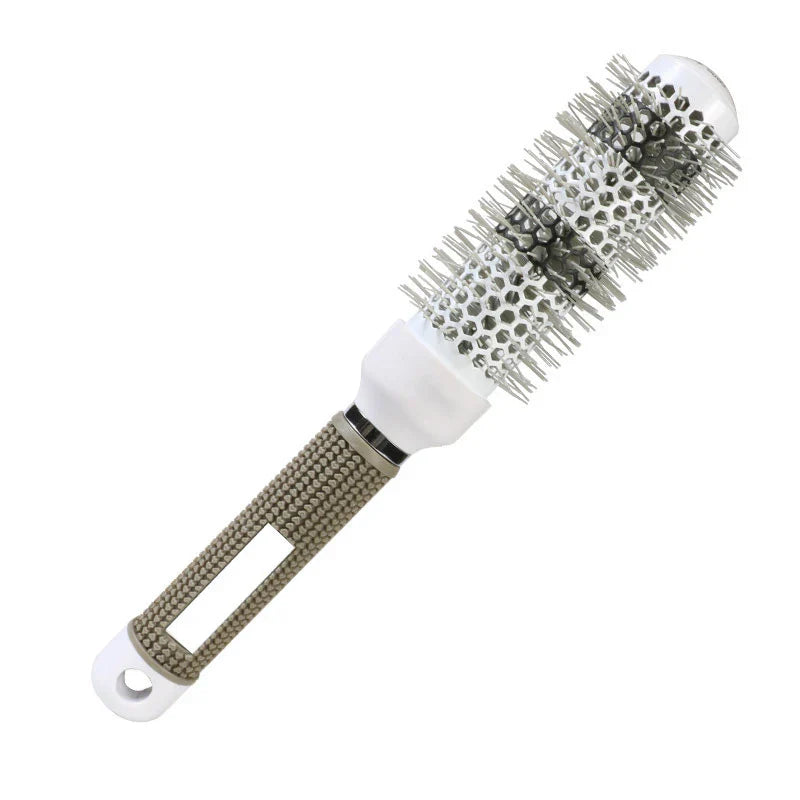 Thermal Round Barrel Hair Brush – Nylon Salon Styling Comb
