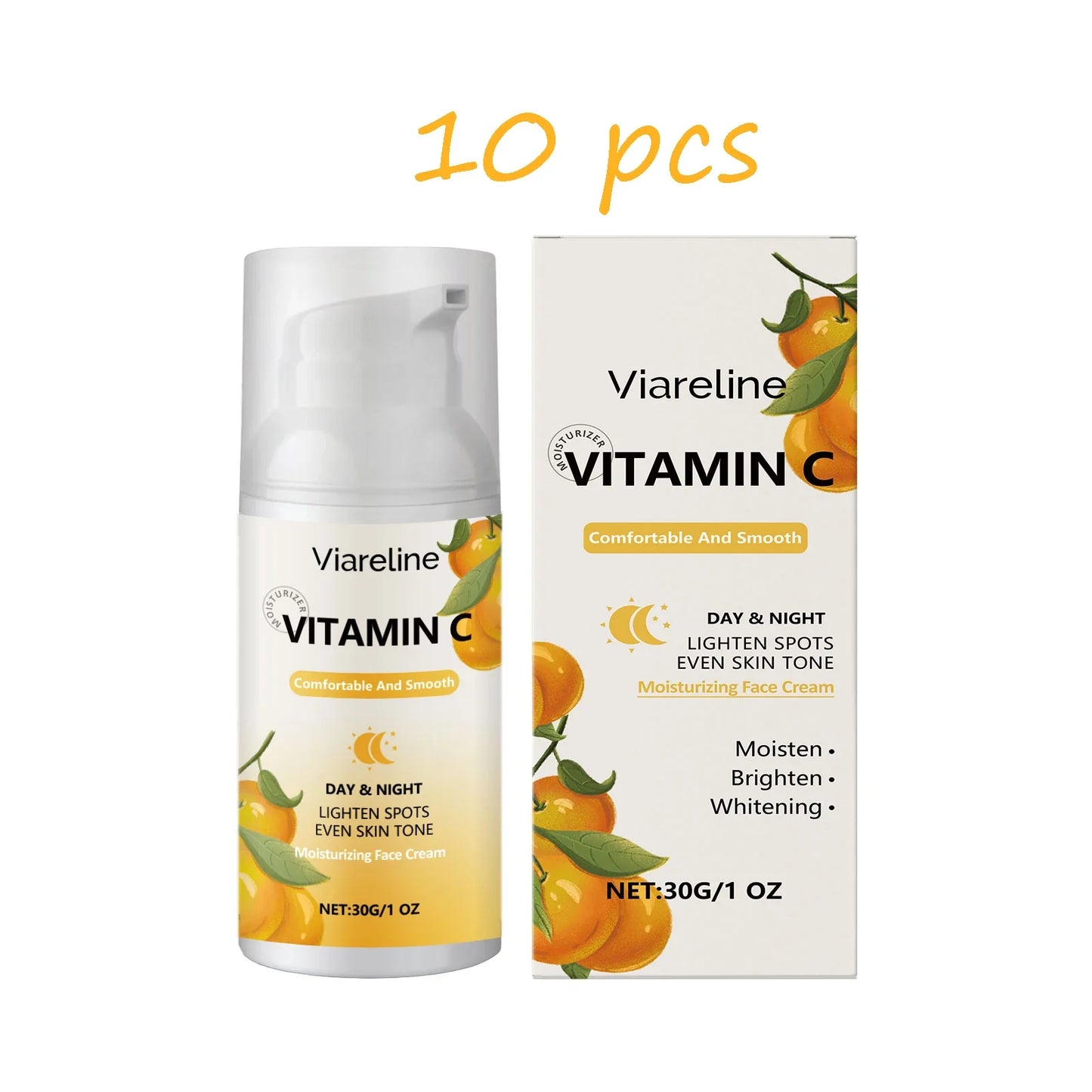 Viareline Vitamin C Face Cream – Brightening & Deep Moisture 30g