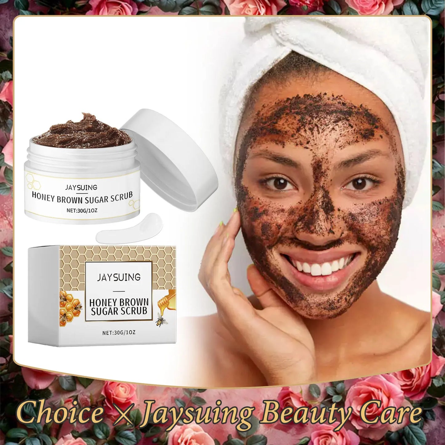 Exfoliating Face Scrub – Pore Cleanse, Acne Repair & Brighten