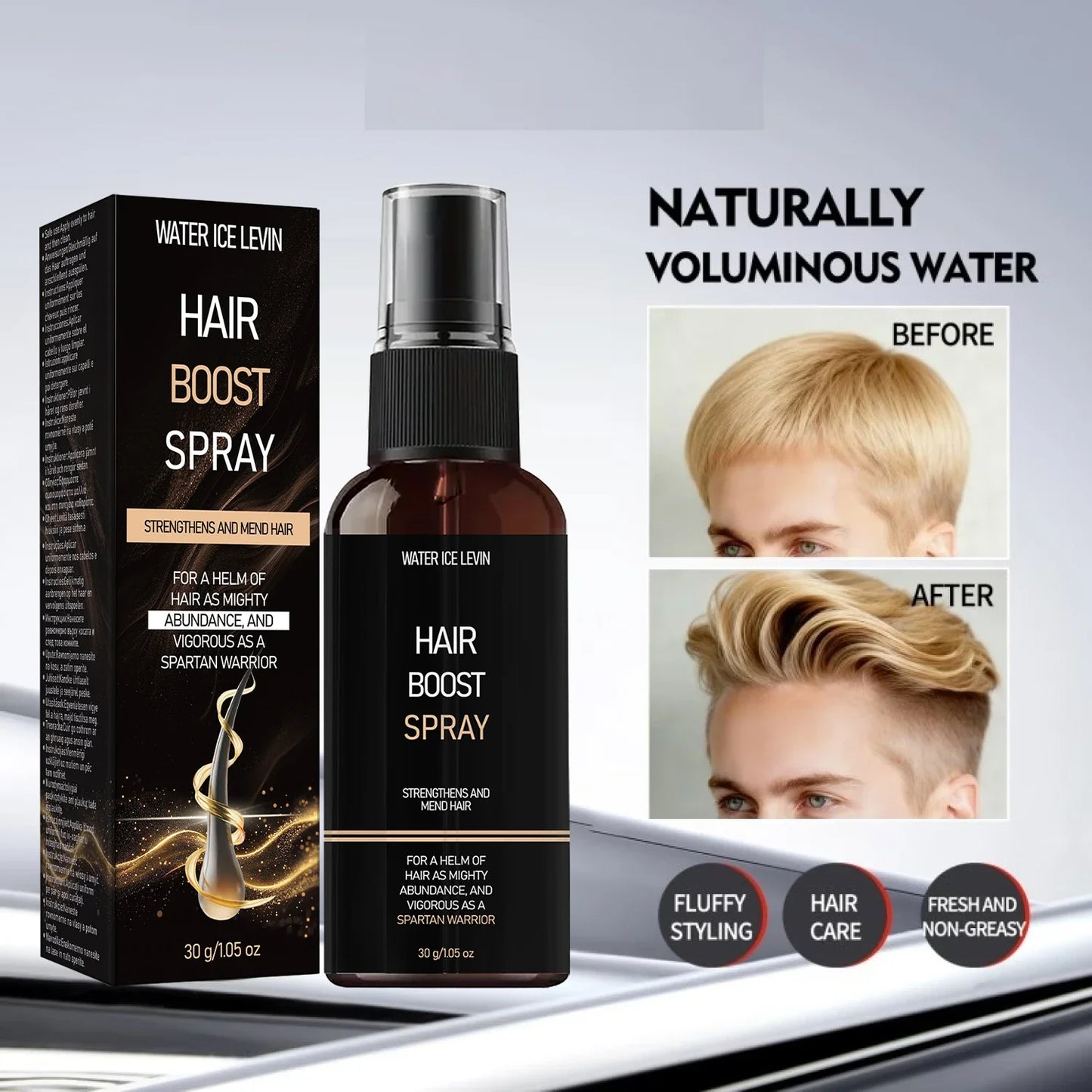 Hair Boost Spray – Biotin, Keratin & Hyaluronic Acid | 30g