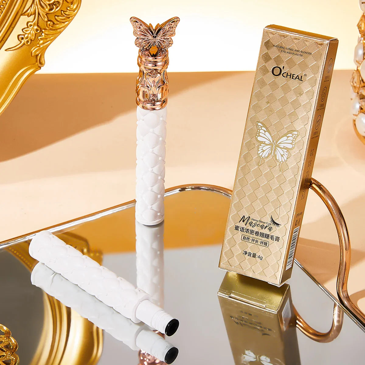 O'Cheal Black Mascara – Waterproof, Volumizing & Lengthening