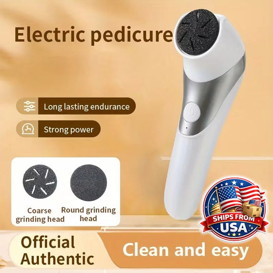 Electric Callus Remover – Rechargeable 2-Speed Foot Grinder Peaceful Pleasures Health and Wellness