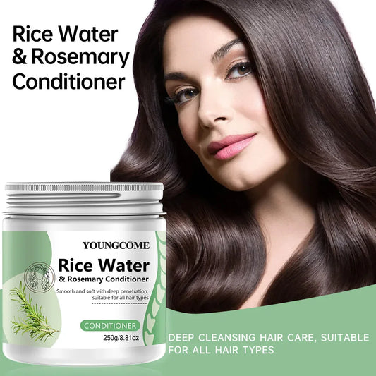 Rice Water & Rosemary Conditioner – Volumizing & Nourishing Hair Conditioner Oasis Select 250g