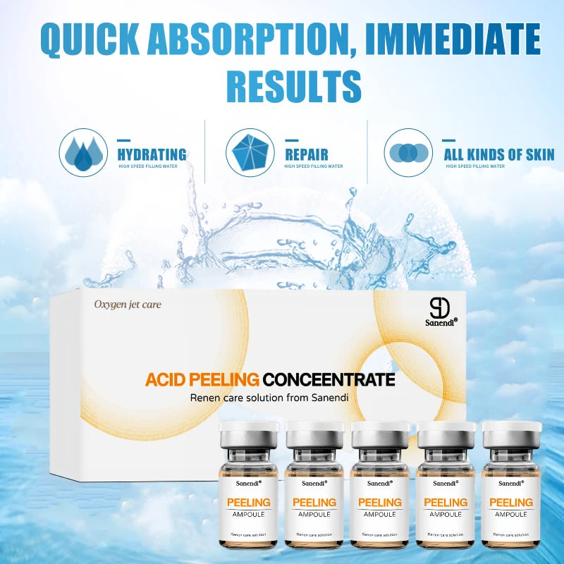 SANENDI Jet Peel Oxygen Serum – Anti-Aging Hydro Acid Peel