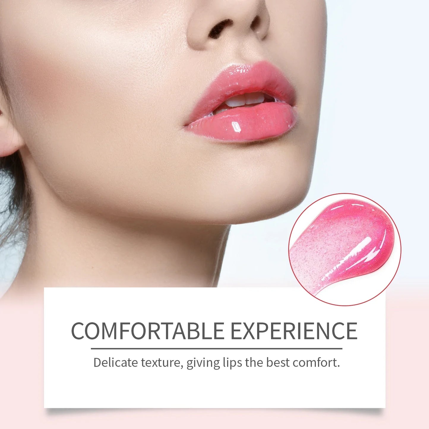 4ml Moisturizing Lip Gloss – Bright Color, Non-Sticky Lip Balm