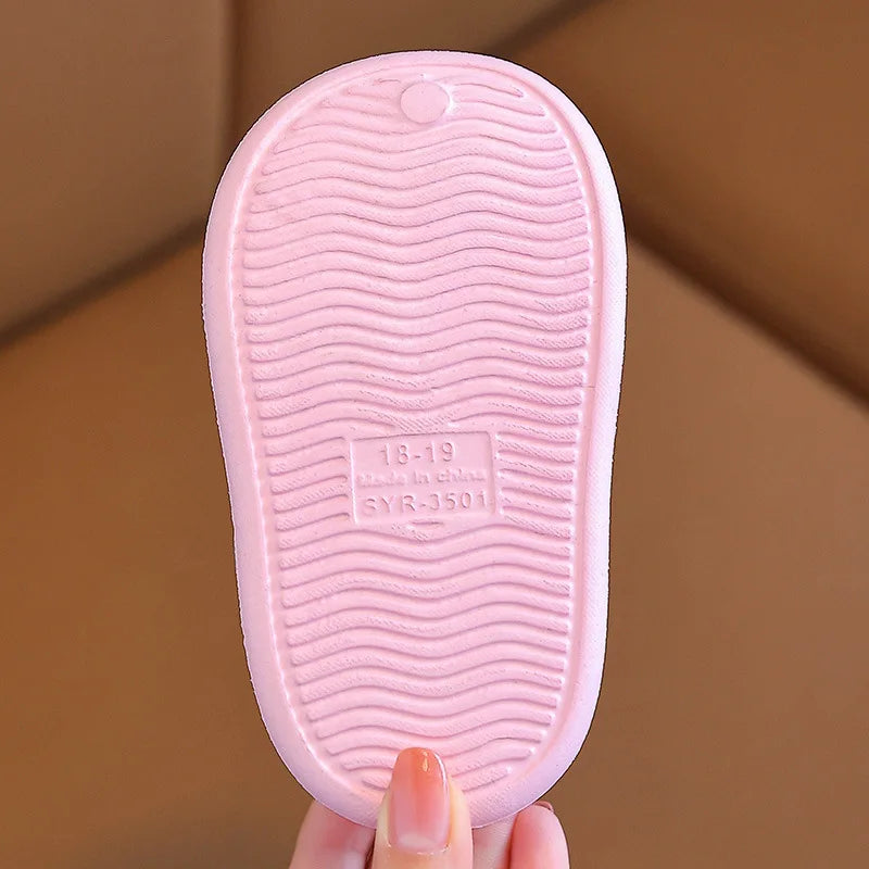 Kids Cartoon Slippers – Non-Slip Quick-Dry Sandals Boys & Girls