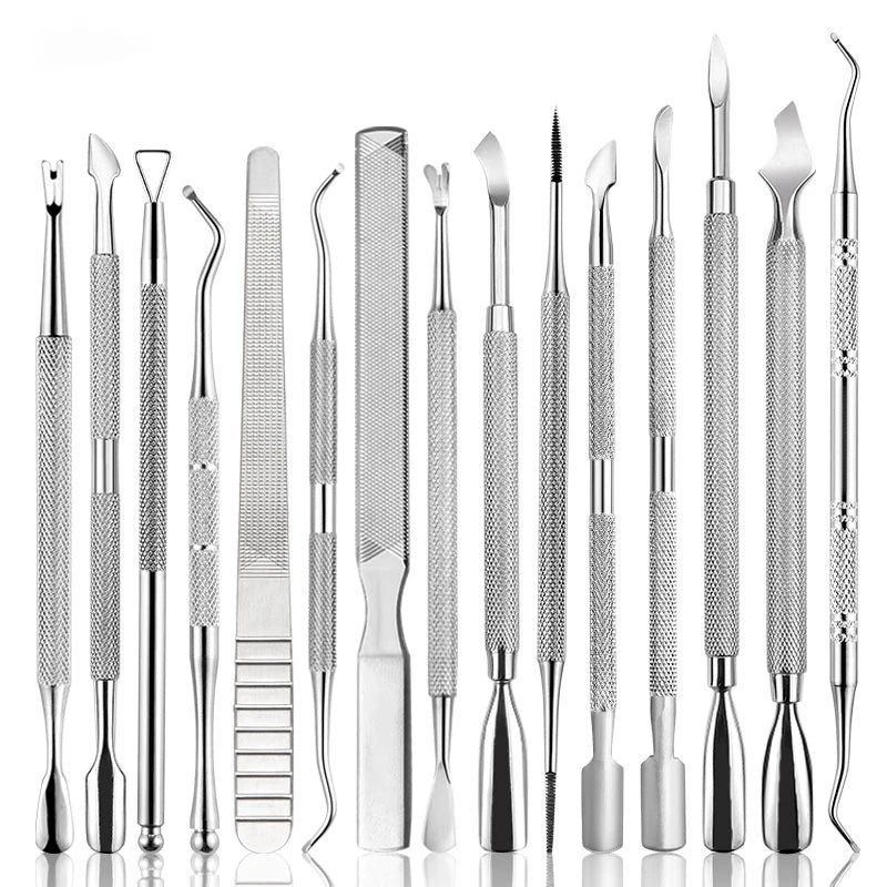 Nail Art Tools Set, Nail File, Removing Dead Skin, Polishing Nails, Delicate and Durable, Nail Art Art Artifacts Peaceful Pleasures Health and Wellness