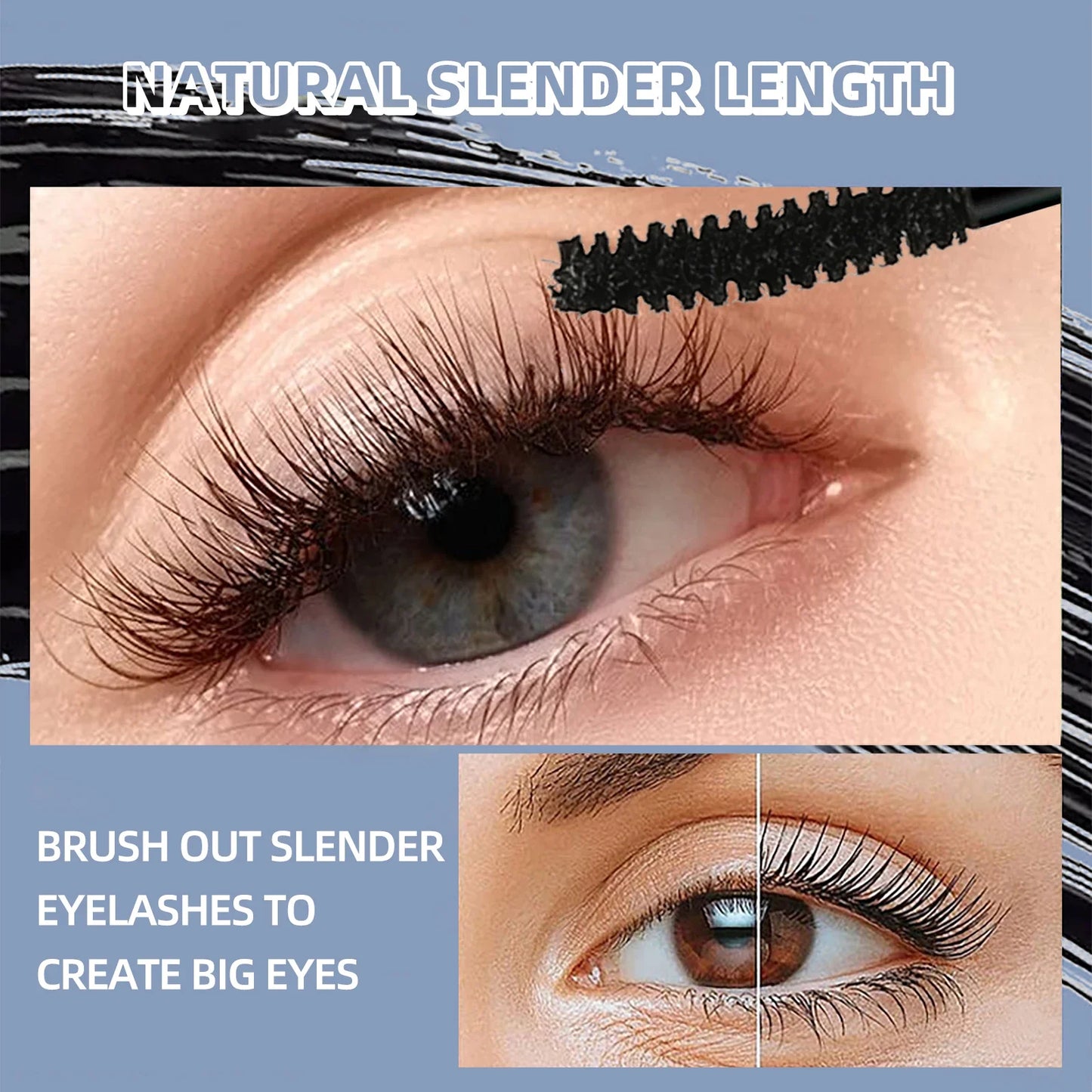 O'CHEAL 4D Waterproof Matte Mascara – Curling & Lengthening
