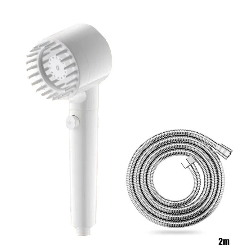 3-Mode Pressurizing Showerhead with Filter & Massage