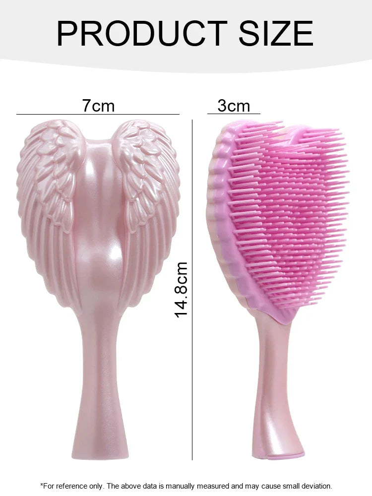 Mini Angel Detangling Hair Brush – Anti-Static Comb
