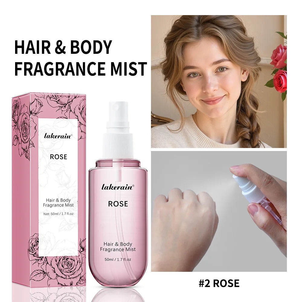 Perfume for Men Women Use For Skin Body & Hair Fragrance Mist Luxury Long Lasting Perfume Collection Vanilla and Rose Peaceful Pleasures Health and Wellness Rose
