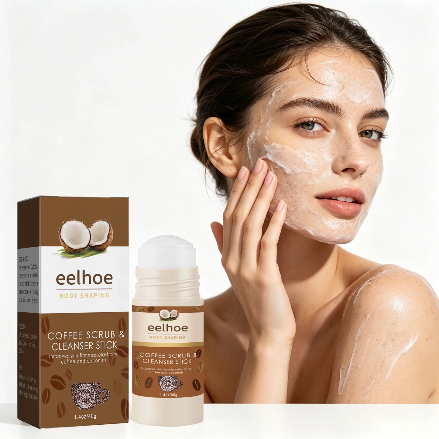 Coffee Body Scrub with Retinol – Exfoliate, Firm & Glow 40g