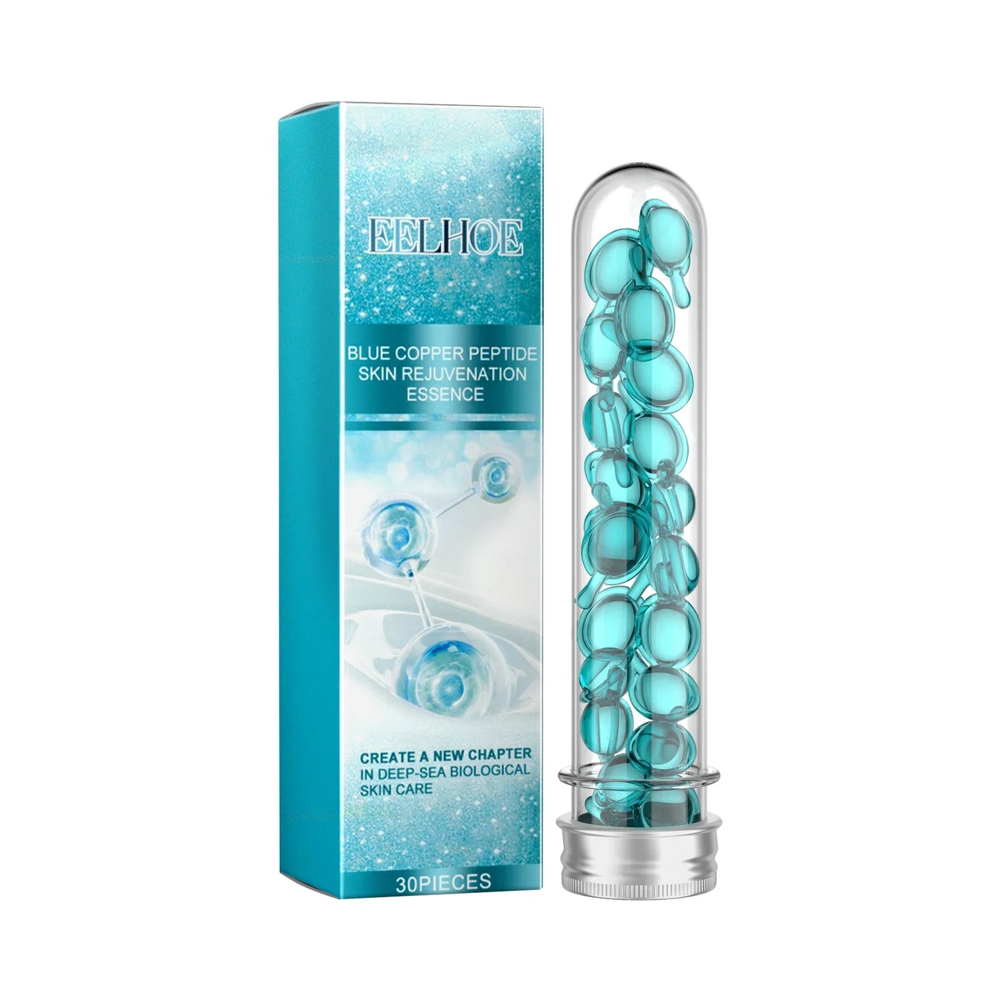 Hoygi 30pc Hyaluronic Acid Face Serum Capsules – Anti-Aging