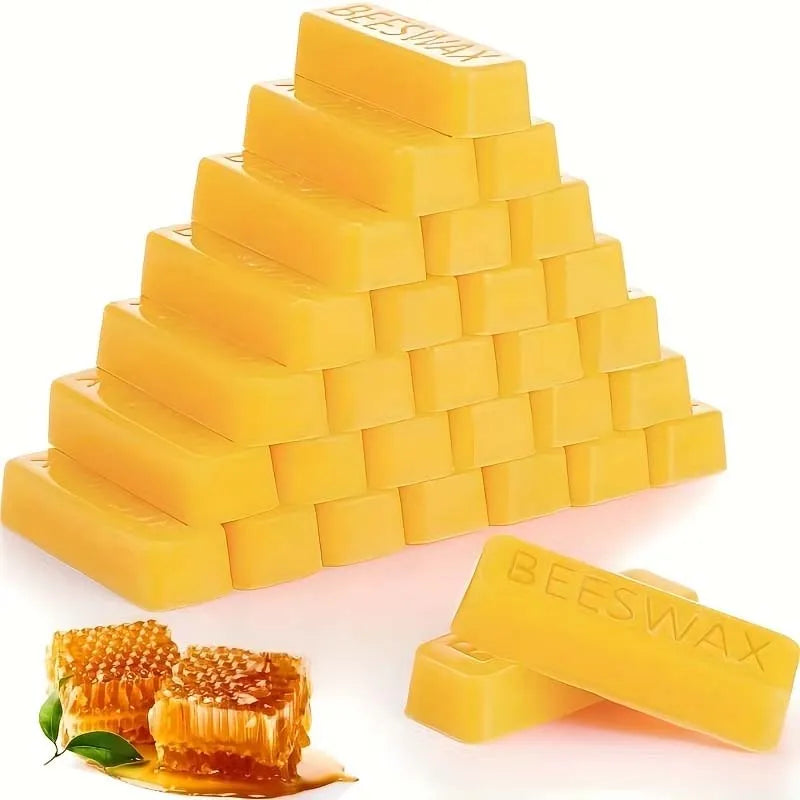 Natural Yellow Beeswax Sticks – Candle Making & DIY Crafts
