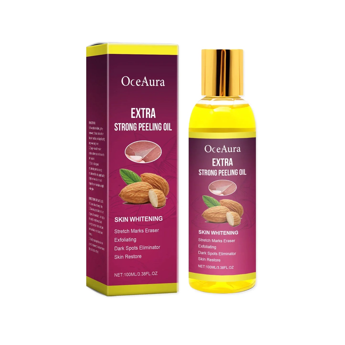 OceAura Body Peeling Oil – Exfoliate, Moisturize & Brighten