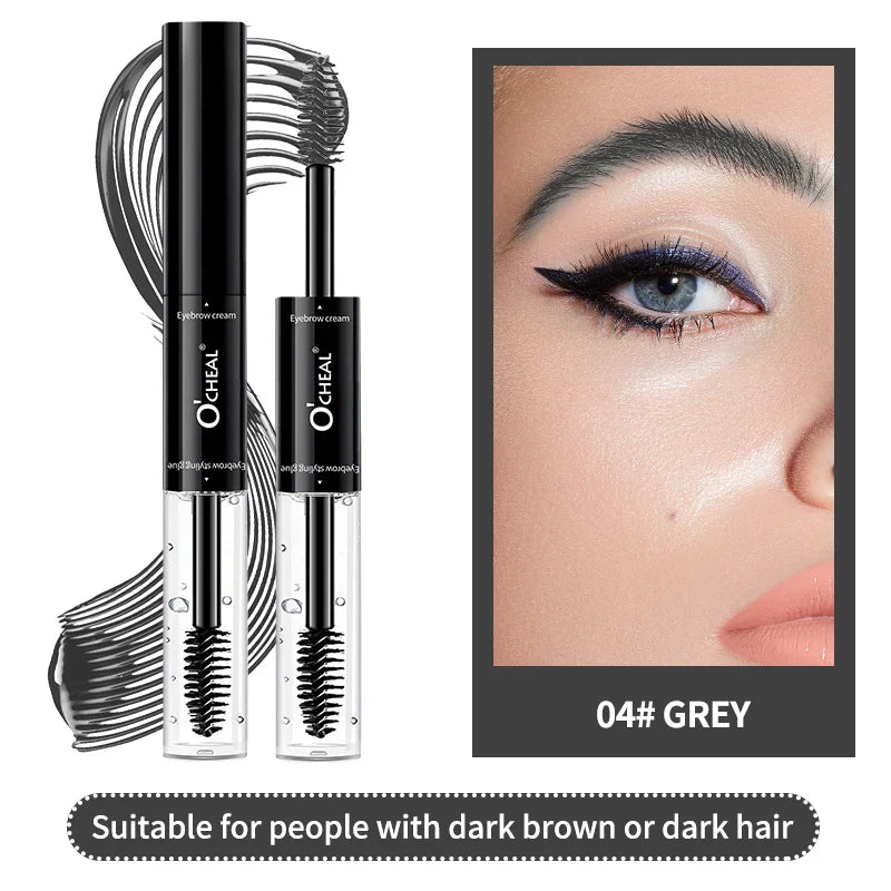 O'Cheal 2-in-1 Mascara & 3D Brow Wax | Curl, Lengthen & Define