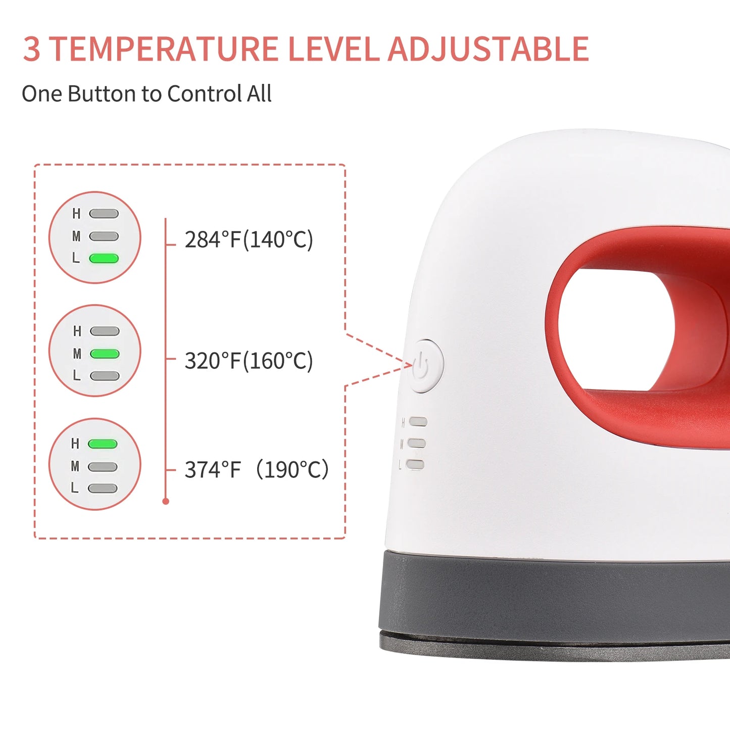 Mini Heat Press Machine – Portable DIY T-Shirt Transfer Iron