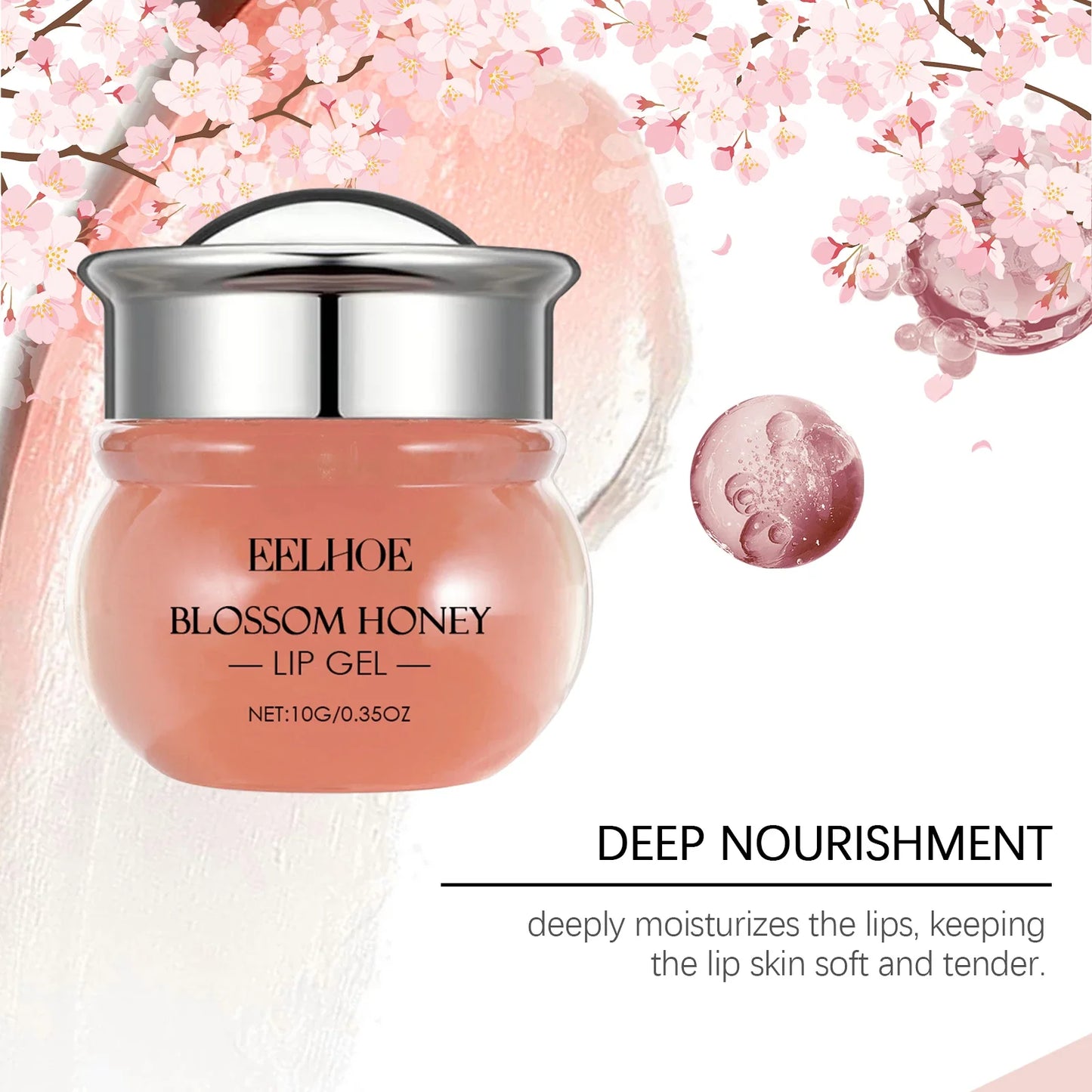 Blossom Honey Lip Gel – Moisturizing & Nourishing Lip Balm