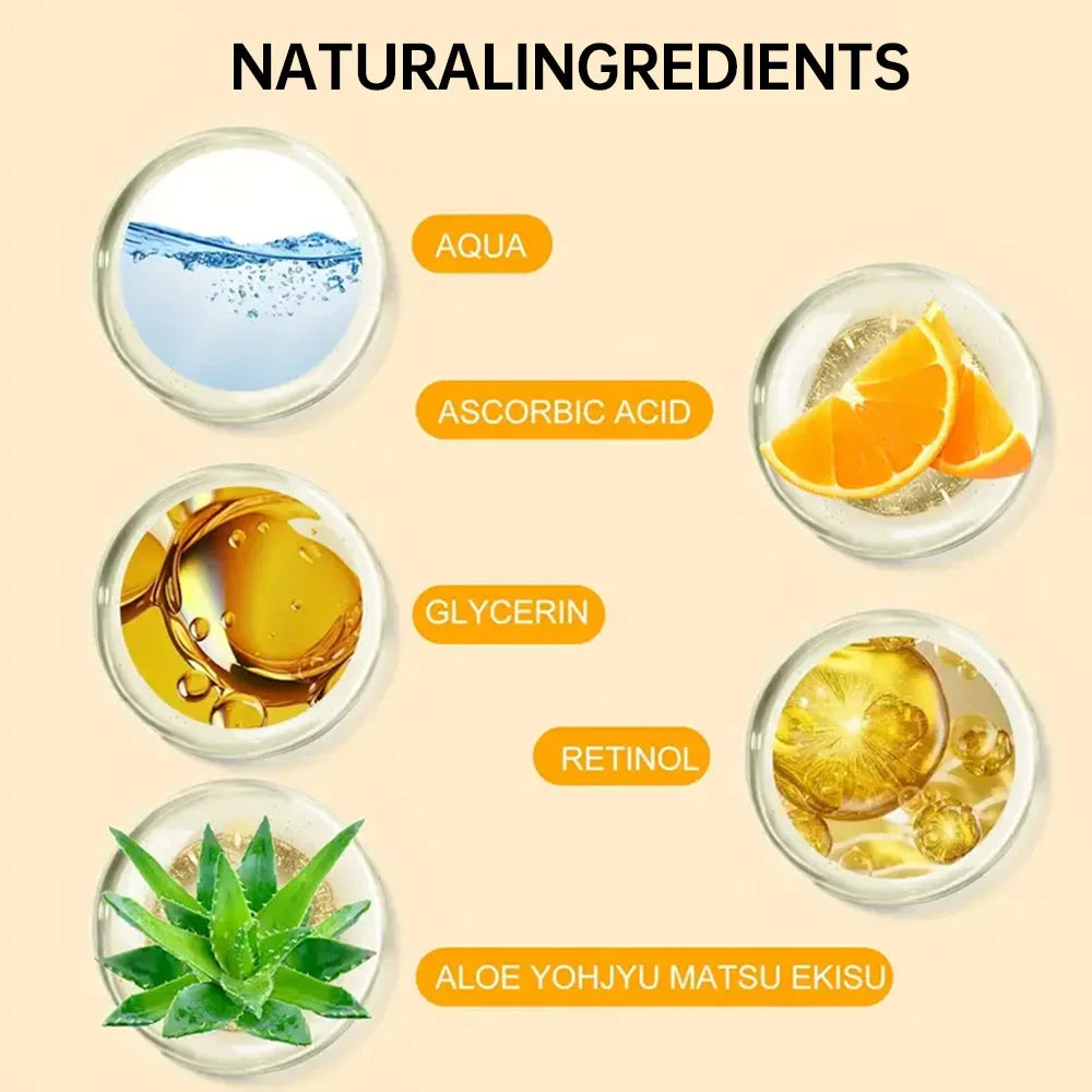 YOUNGCOME Vitamin C & Retinol Face Cream Skincare Set