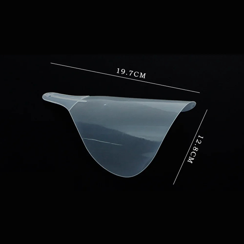 Clear Plastic Hairspray Face Shield for Barber & Hair Salon