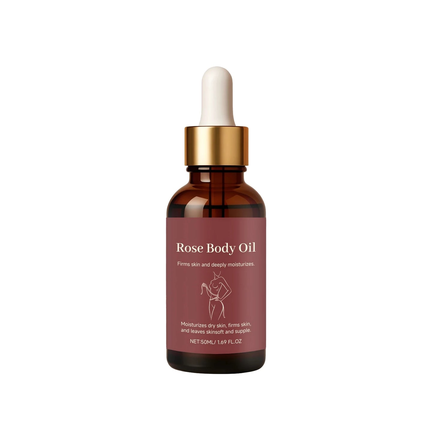 Rose & Coffee Seed Body Oil – Hydrating & Firming Oil 50ml