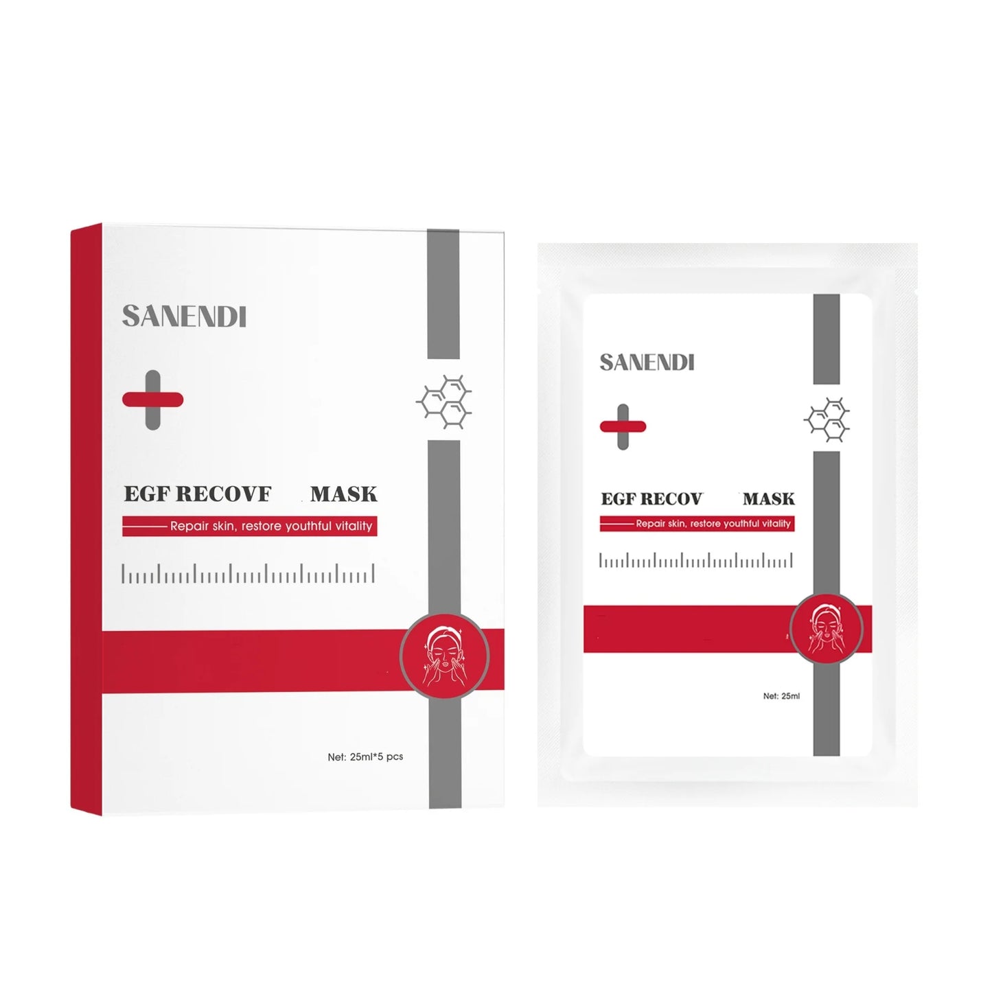 SANENDI NAD+ EGF 3-in-1 Serum Set | Hyaluronic Acid Facial Facial Serum Set Peaceful Pleasures Health and Wellness egf mask
