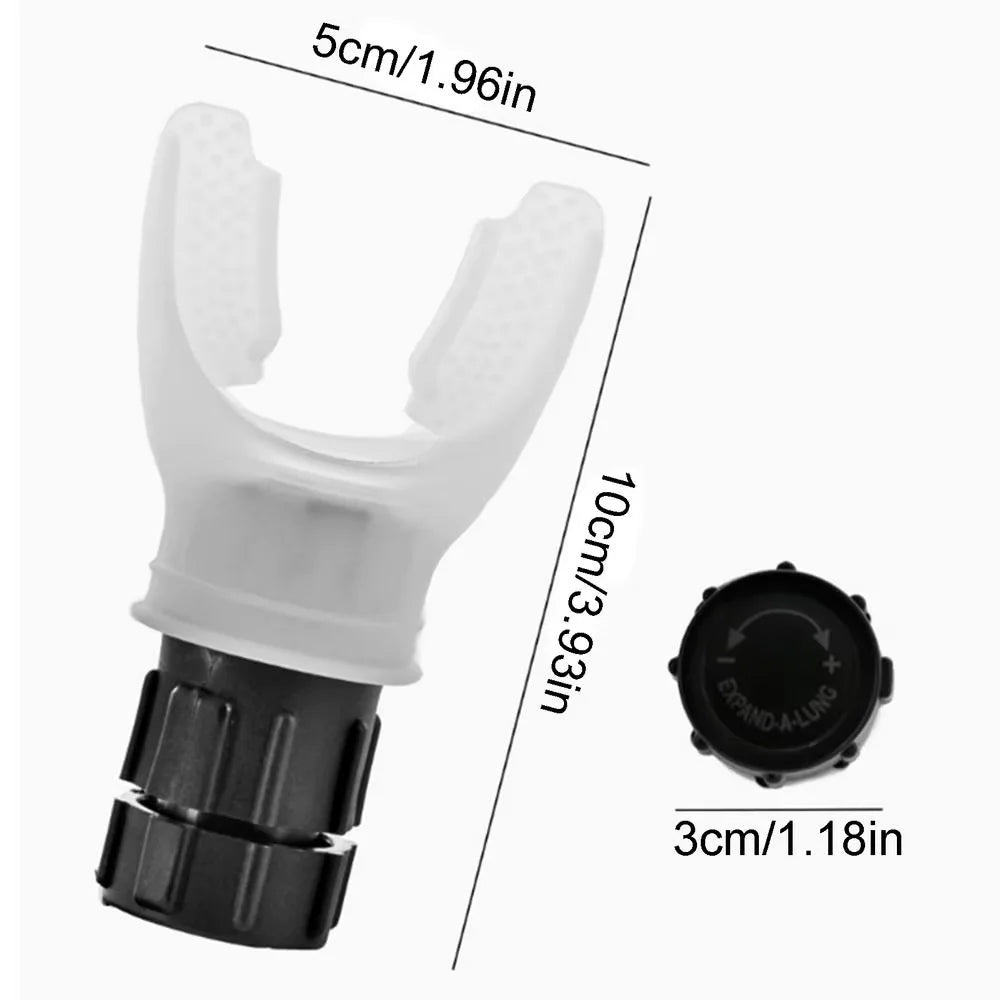 Portable Lung Breathing Exerciser | Adjustable Resistance Trainer