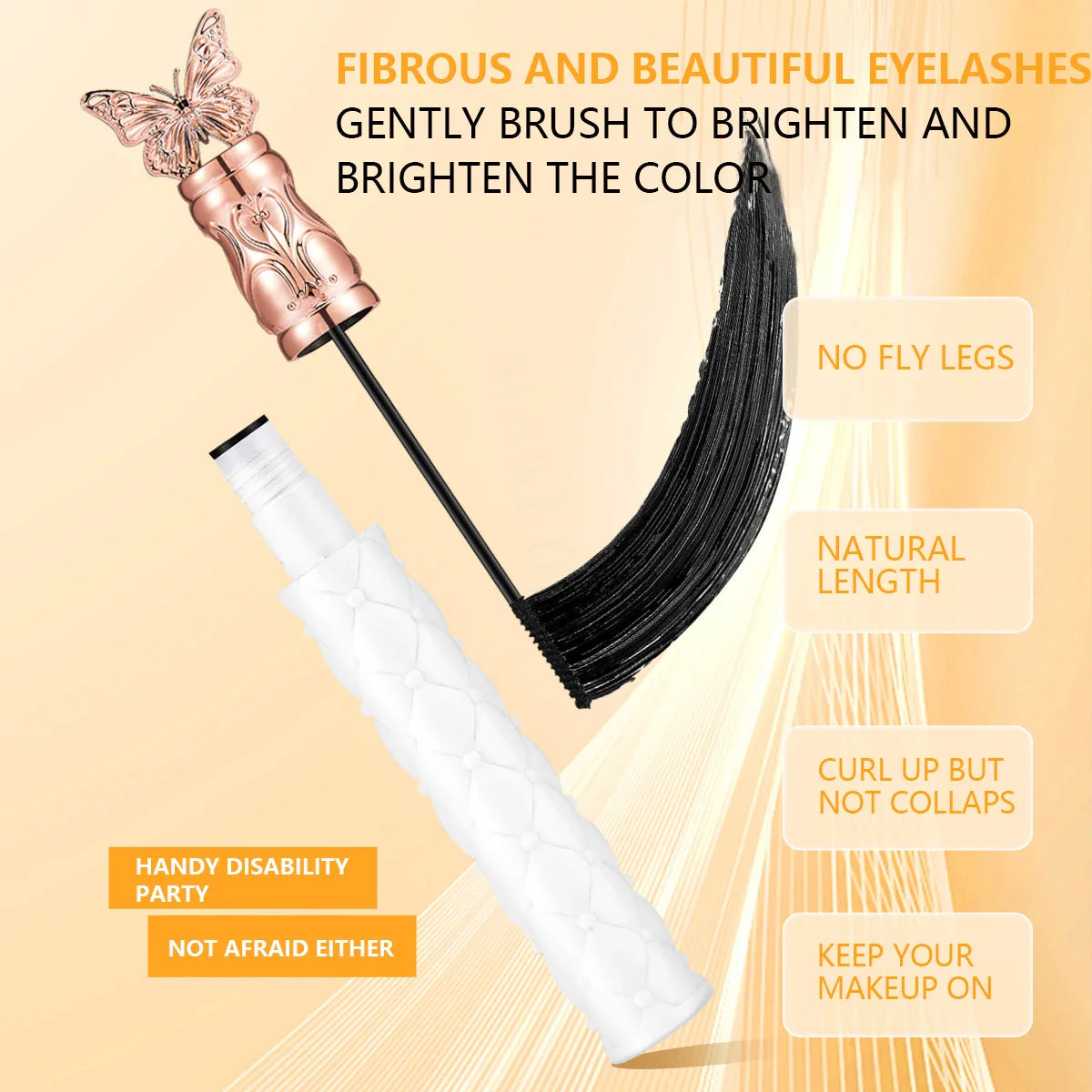 O'Cheal Black Mascara – Volumizing, Lengthening & Waterproof
