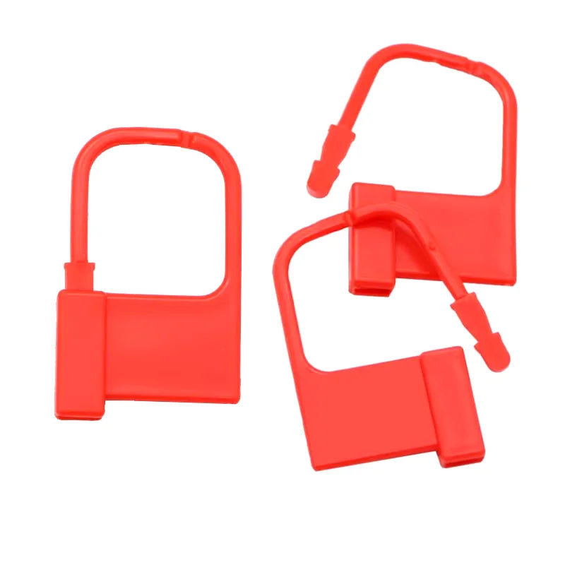 Numbered Disposable Plastic Padlock Security Seals Tamper-Proof