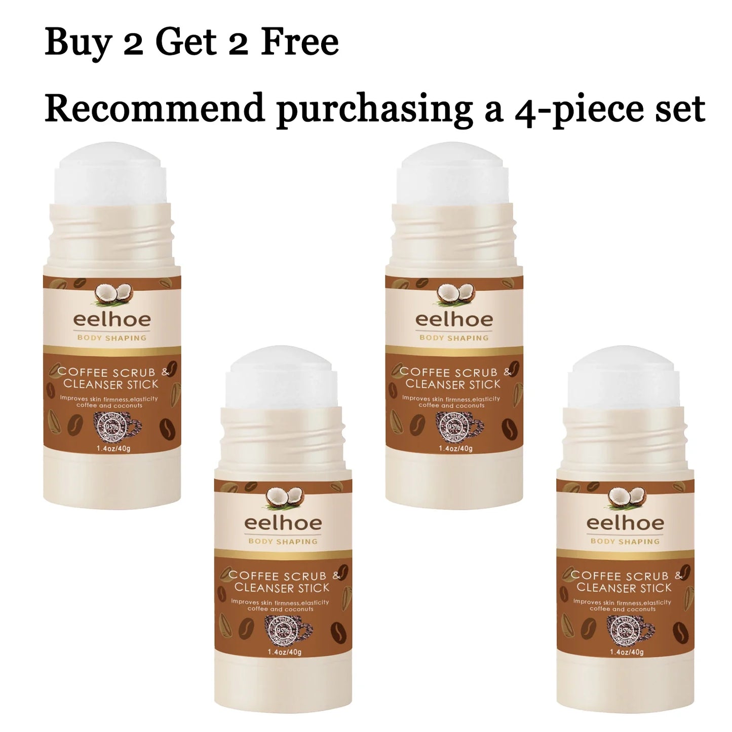 Coffee Body Scrub with Retinol – Exfoliate, Firm & Glow 40g