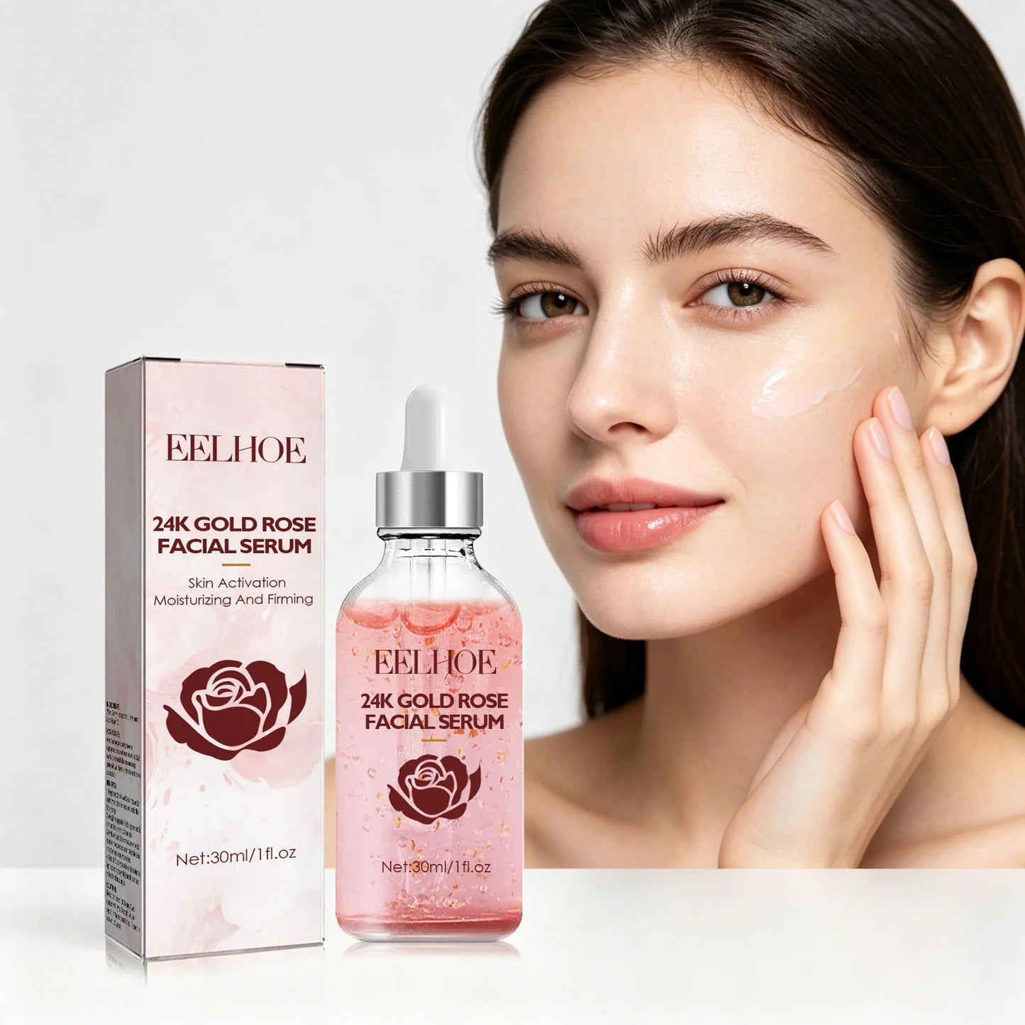 Rose Face Serum 30ml – Moisturizing Anti-Aging Skin Serum