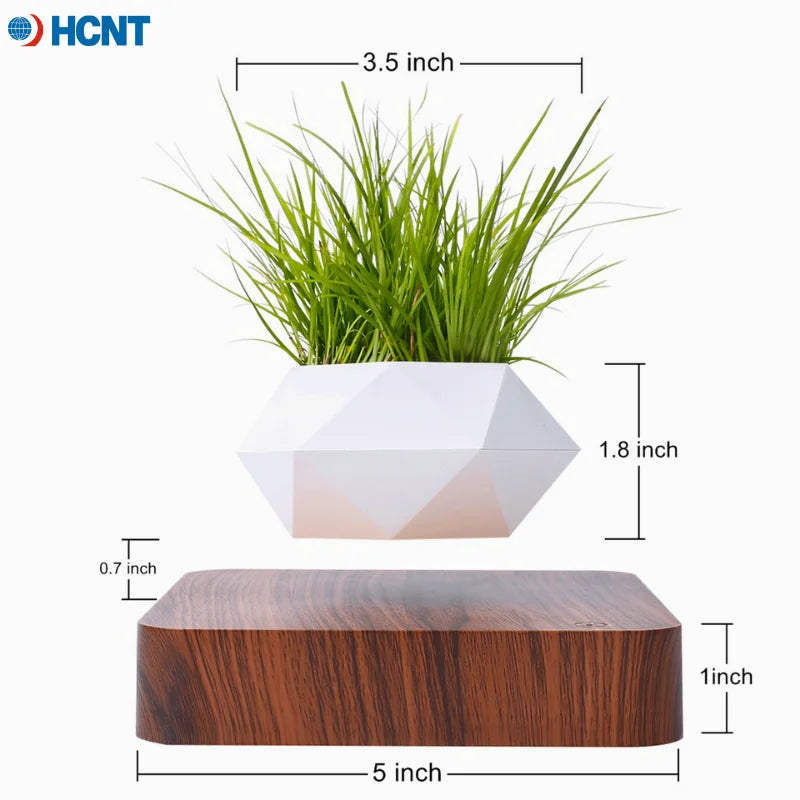 Magnetic Levitating Plant Pot | Floating Air Bonsai Decor