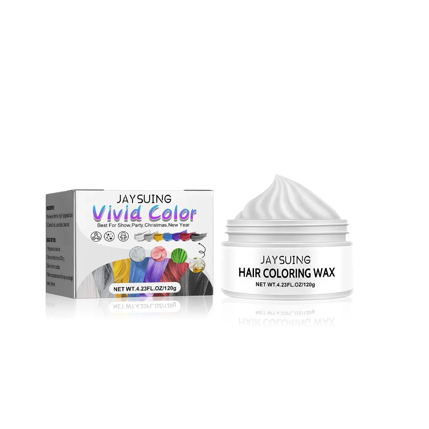 Temporary Hair Color Wax – DIY Styling Pomade 120g