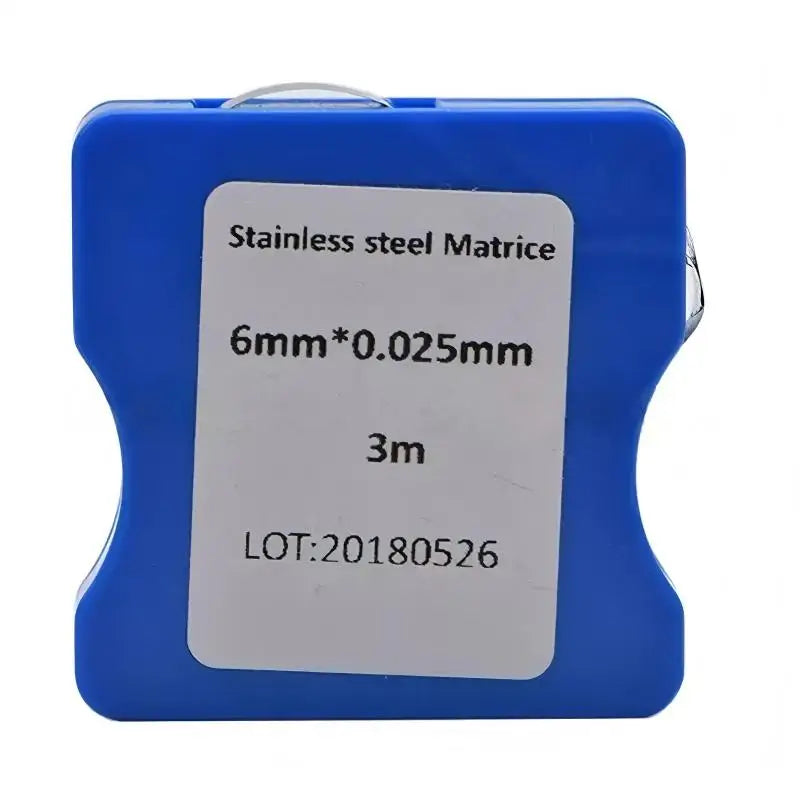 Dental Matrix Bands – Steel & Resin Strips for Tooth Restoration