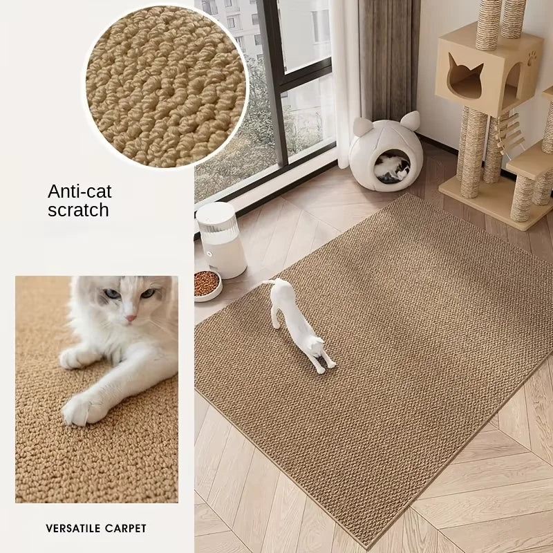 Sisal Cat Scratching Mat – Non-Slip, Cuttable & Wear-Resistant
