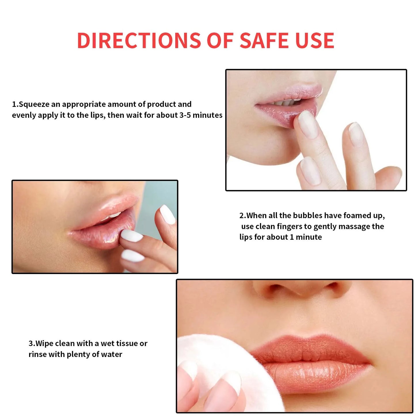 Lip Rejuvenating Bubble Mask – Moisturizing Anti-Chapping Cream