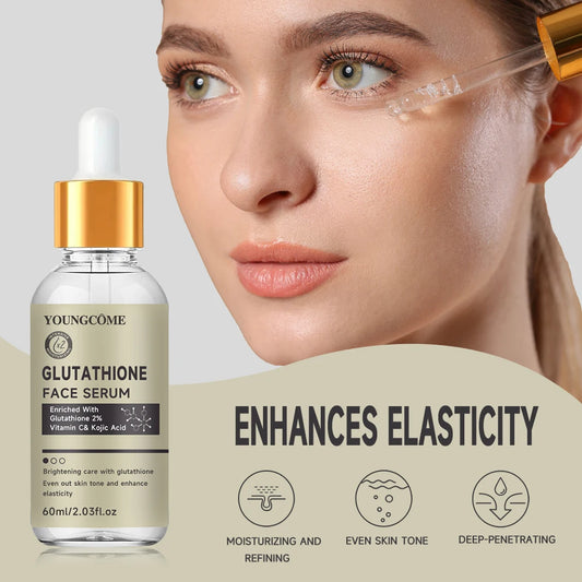 Glutathione Serum for Face for Brightening Skin,Dark Spot Corrector Sensitive Skin Cell Regenerating Lifting Skincare 40ml/60ml Peaceful Pleasures Health and Wellness