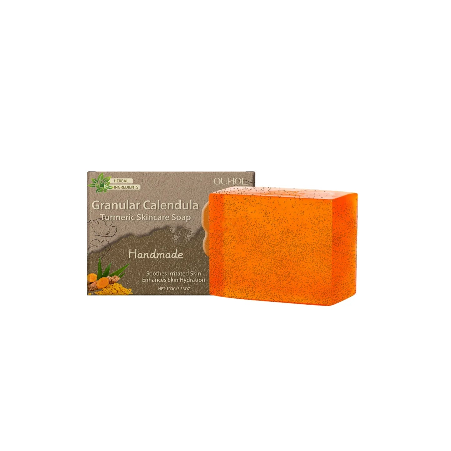 Calendula Handmade Body Soap – Moisturizing & Cleansing 100g