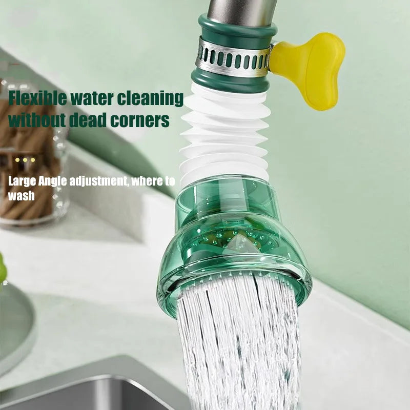 360° Faucet Extender Nozzle with Mineral Filter – Splash-Proof