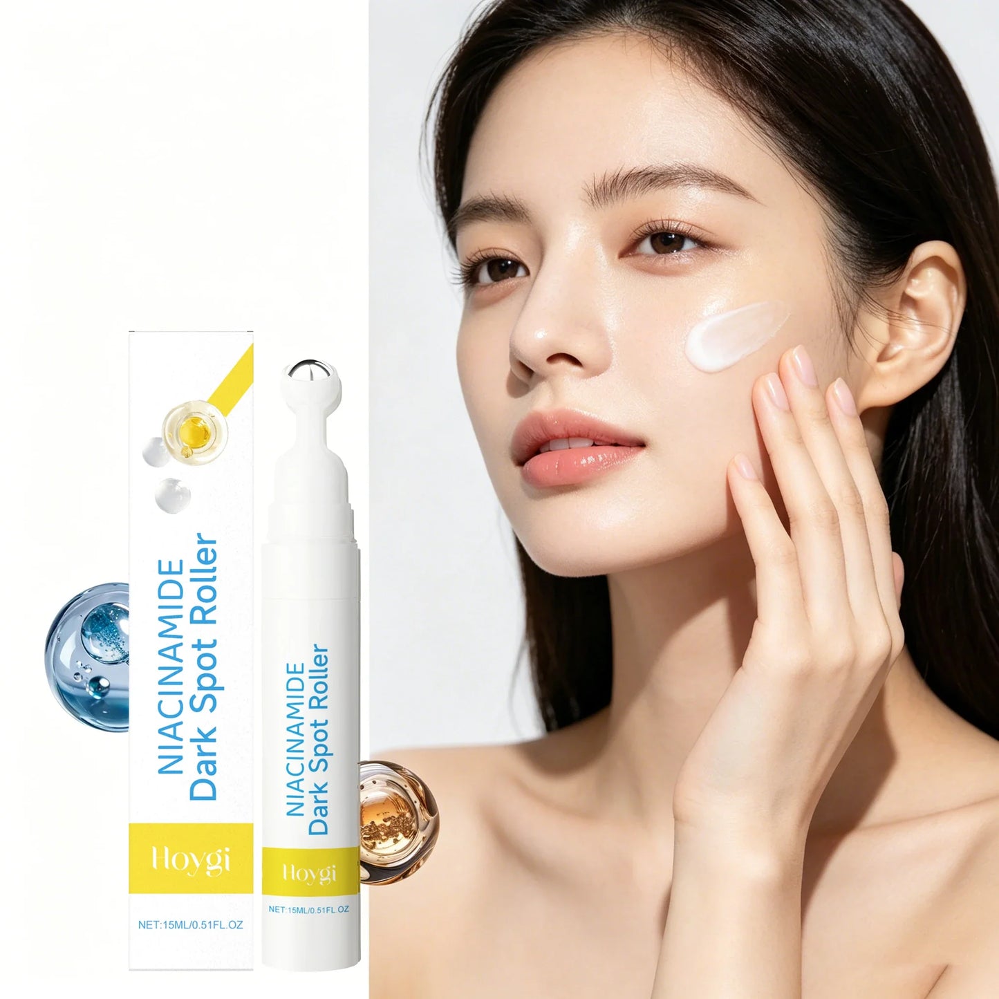 Hoygi Niacinamide Face Serum Roller 15ml – Brighten & Moisturize
