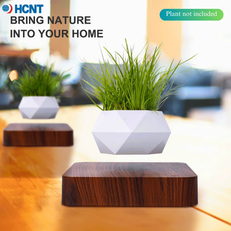 Magnetic Levitating Plant Pot | Floating Air Bonsai Decor