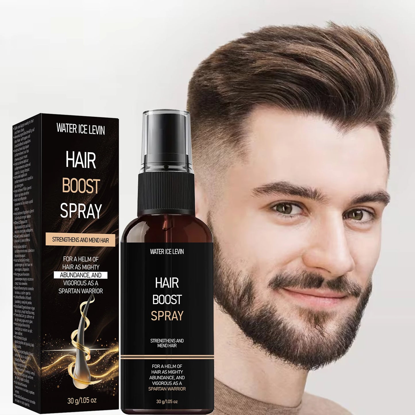 Hair Boost Spray – Biotin, Keratin & Hyaluronic Acid | 30g Leave-In Hair Spray Peaceful Pleasures Health and Wellness
