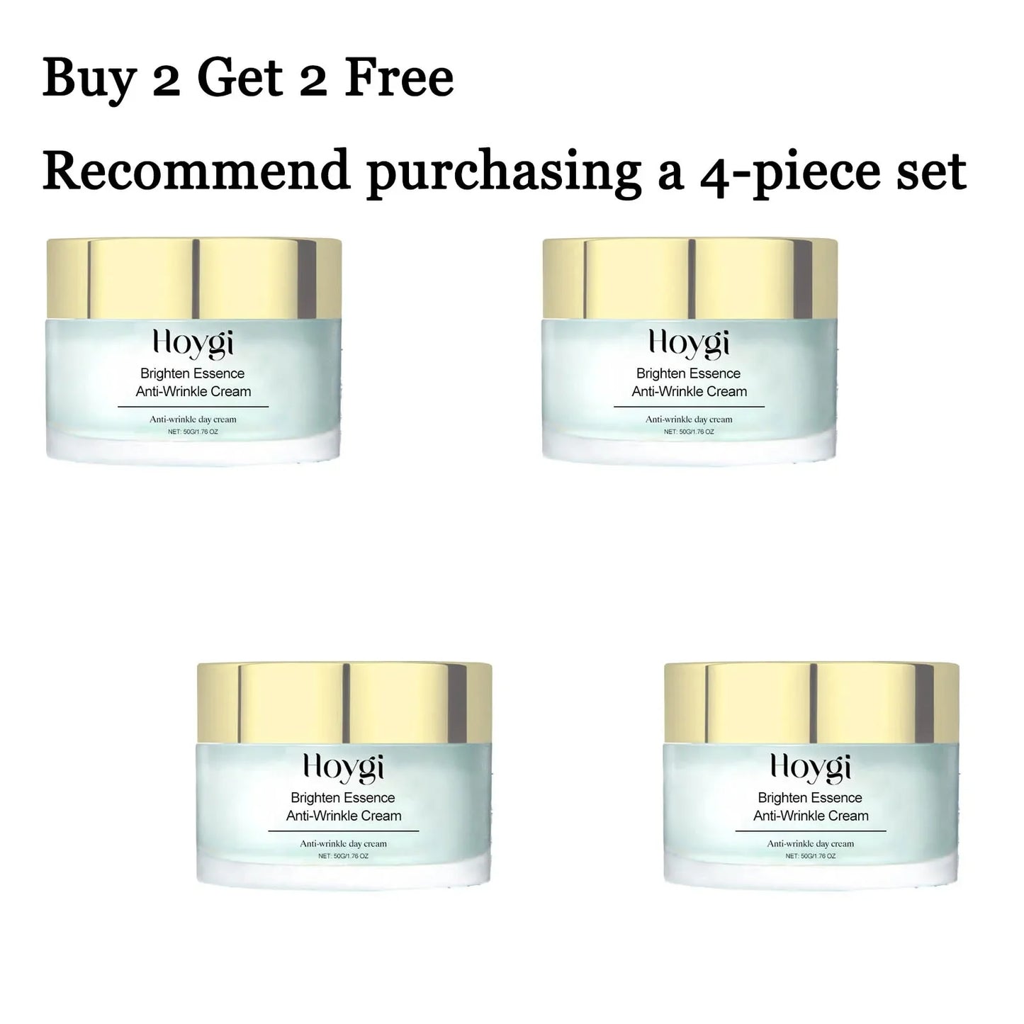 Hoygi Coffee Face & Neck Cream – Firming, Brightening, 50g