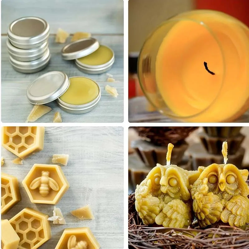 Natural Yellow Beeswax Sticks – Candle Making & DIY Crafts