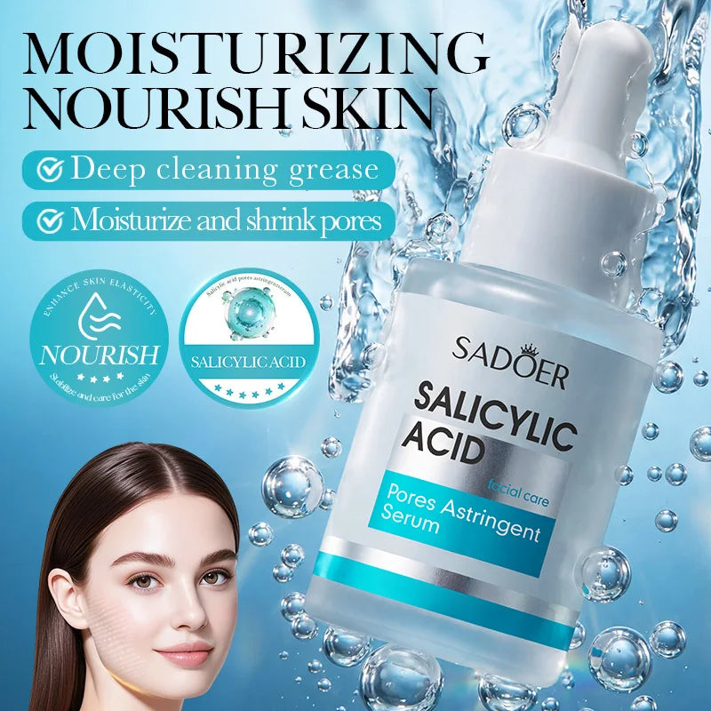 Hyaluronic Acid & Salicylic Acid Face Serum | Pore Tightening